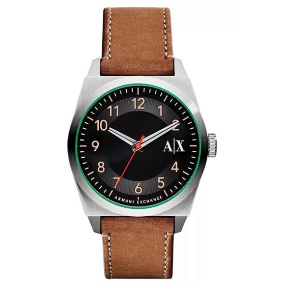 Armani Exchange Other - New Armani Exchange Light Brown leather Watch